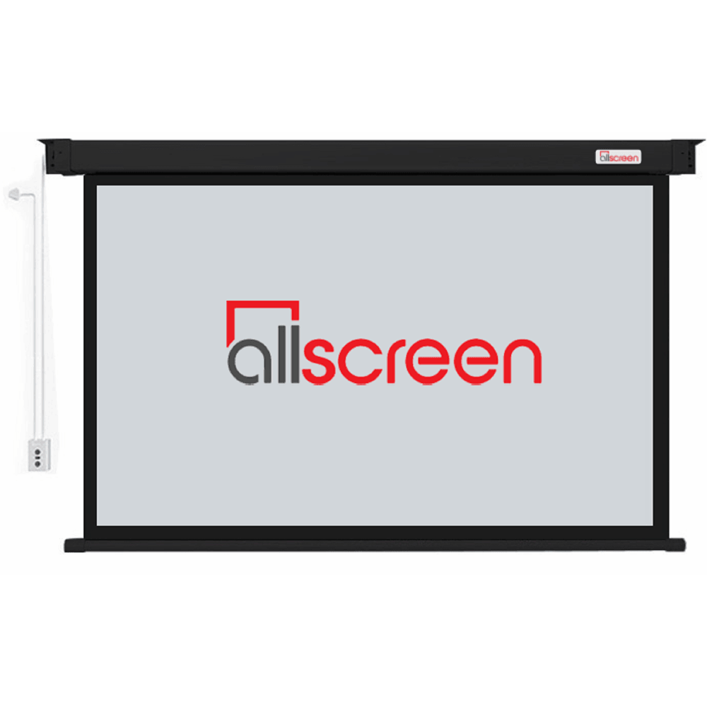 Allscreen CMP-8080B ELECTRIC PROJECTION SCREEN 200X200CM HD FABRIC WITH REMOTE CONTROL 110 inch