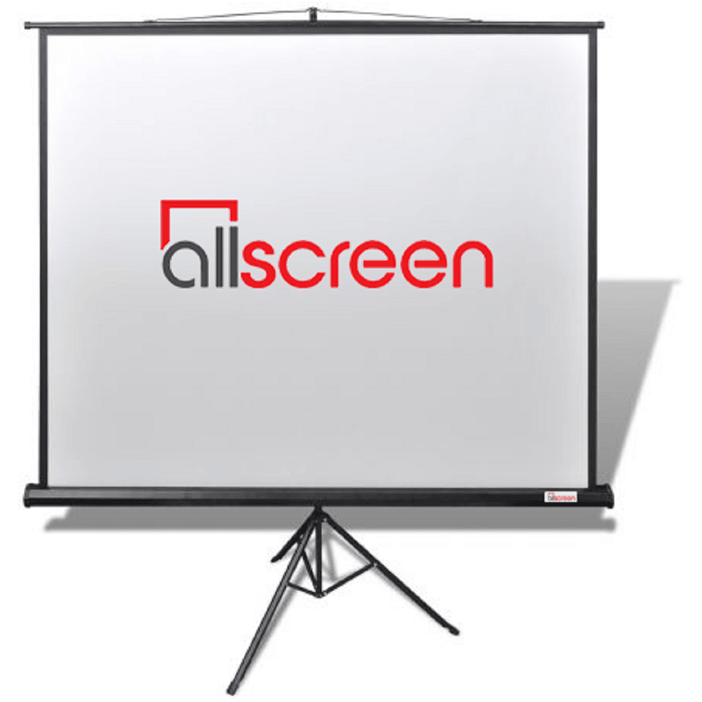 Allscreen CTP-8080B TRIPOD PROJECTION SCREEN 200X200CM HD FABRIC 110 inch
