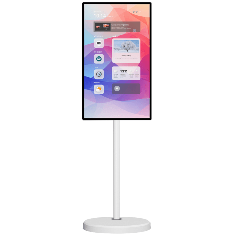 allscreen S32PF3-MS, 32", 2K, Android 13, Ram 8GB, 128GB, Smart Mobile Screen, WIFI6+BT 12000mahbatteryWhite — 2