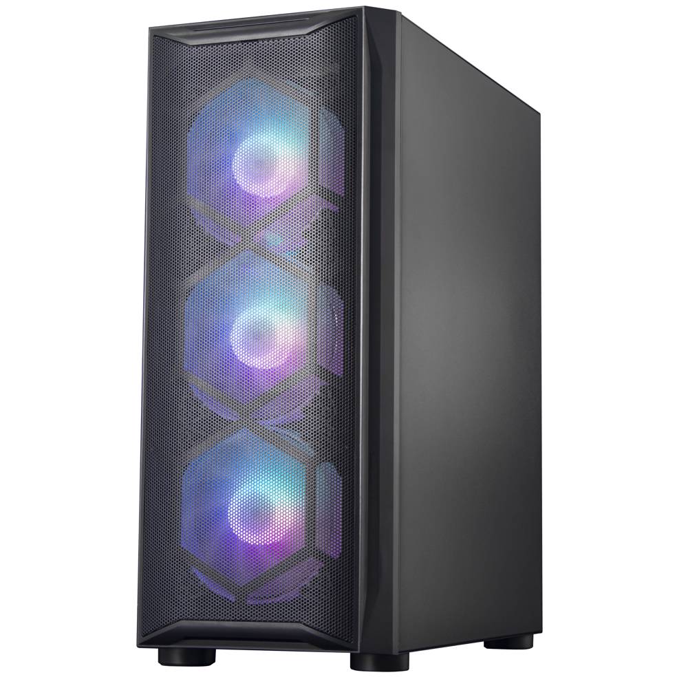 ALLX AX-G1944, Computer Case, ATX, MATX, USB 3.0x1, USB 1.0x2, AUDIO, Black — 2