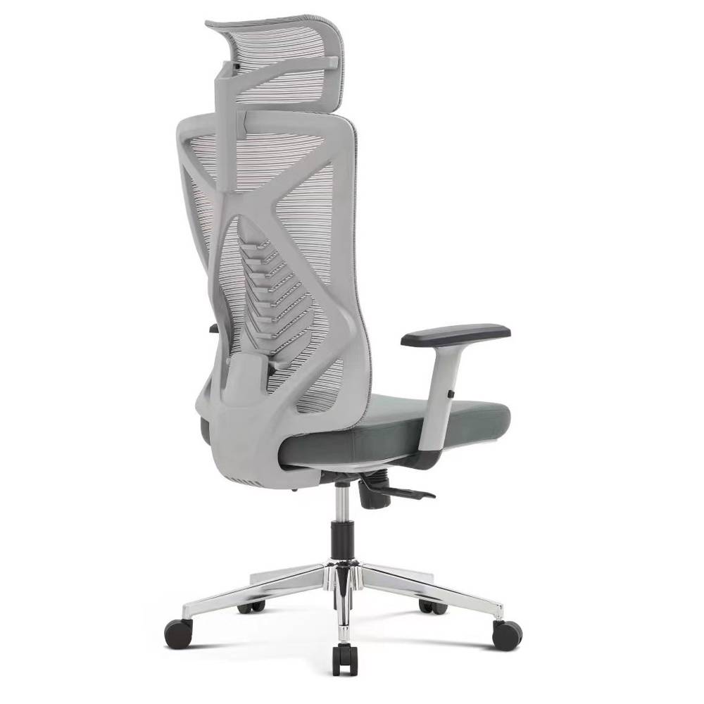 ALLX MS-2216B, Office Chair, Gray — 2