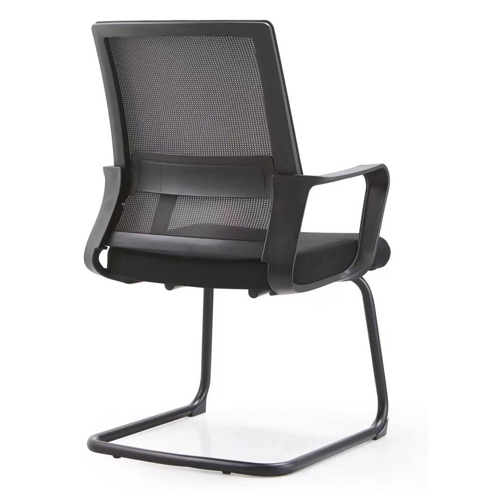 ALLX MS899C, Visitor Chair, Black — 2
