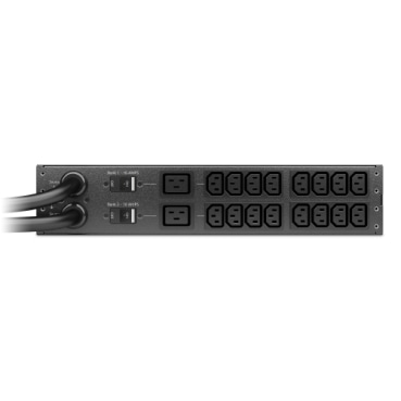 Rack ATS, 230V, 32A, IEC309 in, (16) C13 (2) C19 out 2