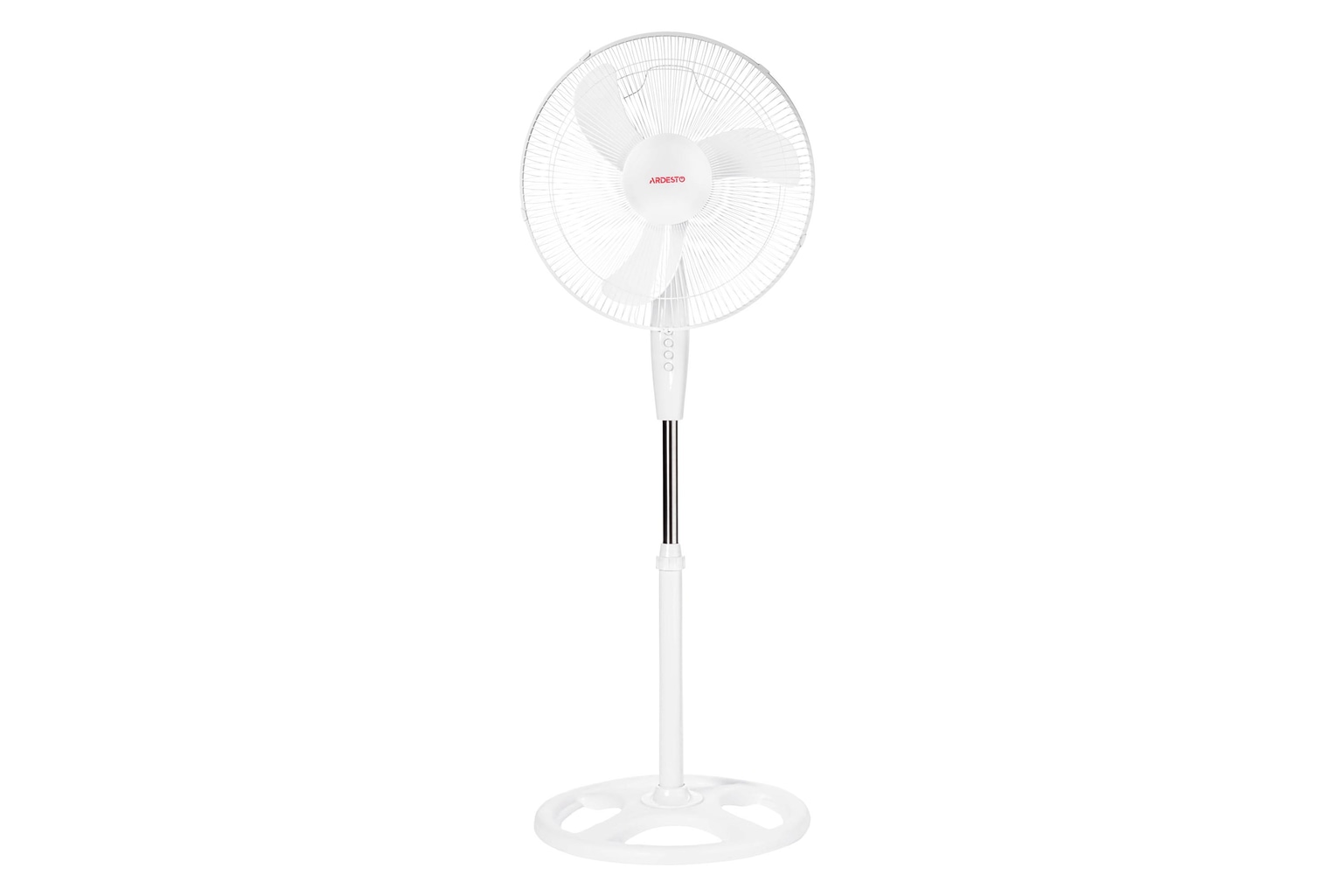 Ardesto Floor fan FN-1608RW 40cm, 45Bt, white
