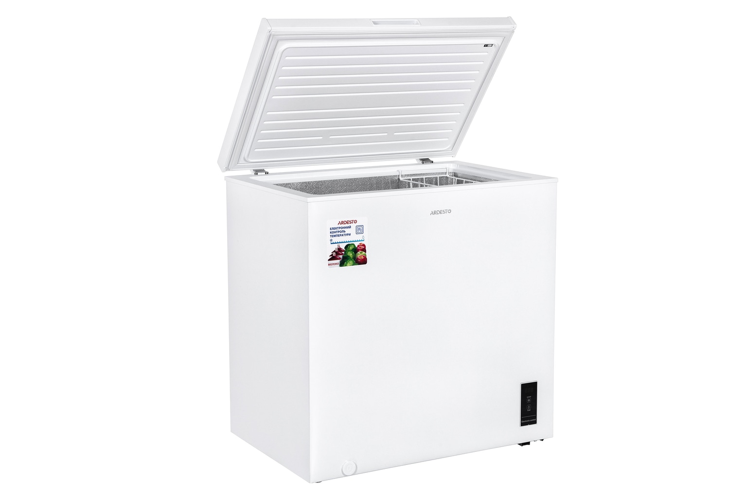 Ardesto Chest freezer, 198L, A+, ST, display ext, ref mode, white - 2