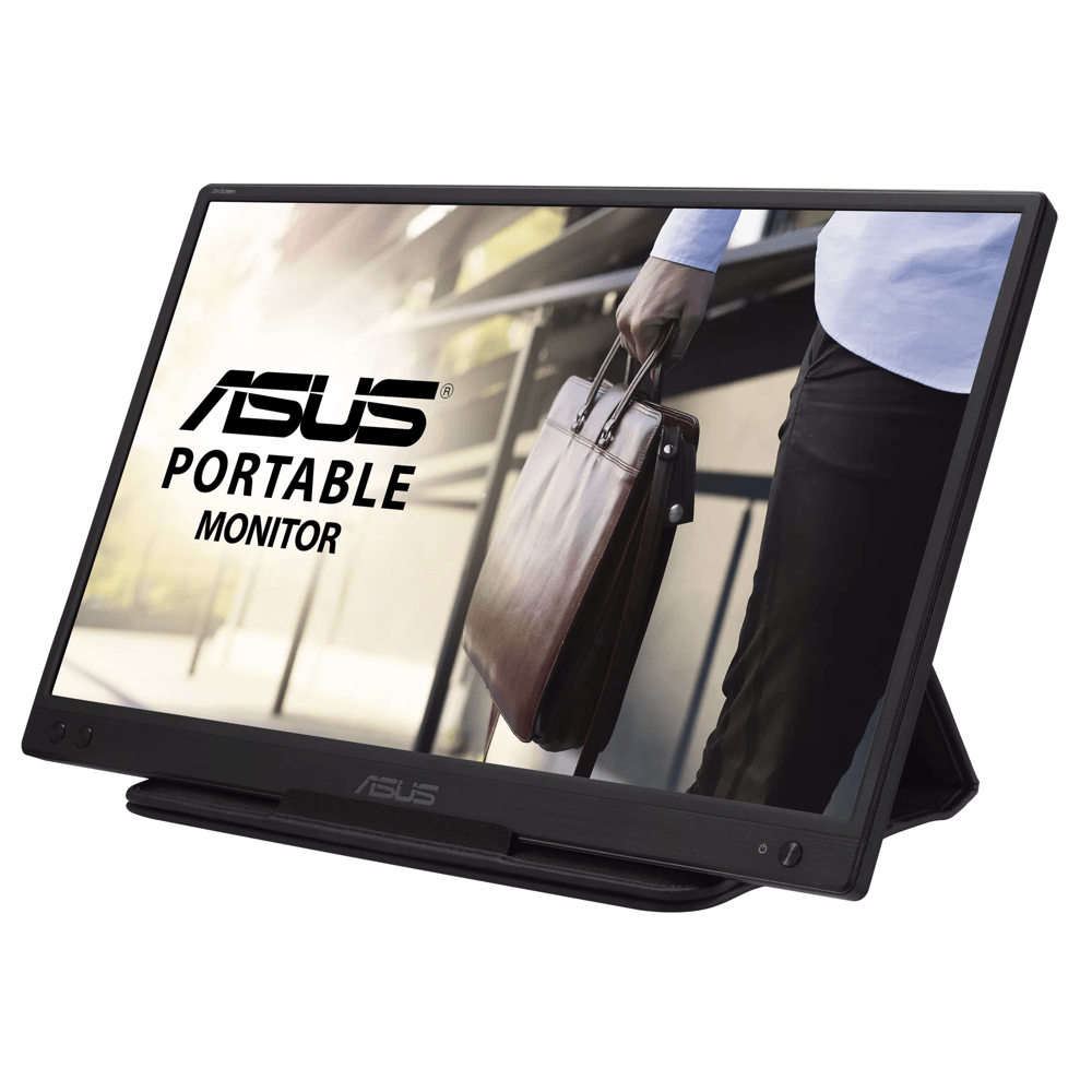 ASUS MB166C ZenScreen, 15.6", Portable Monitor, FHD, IPS, Type-C, Black — 2