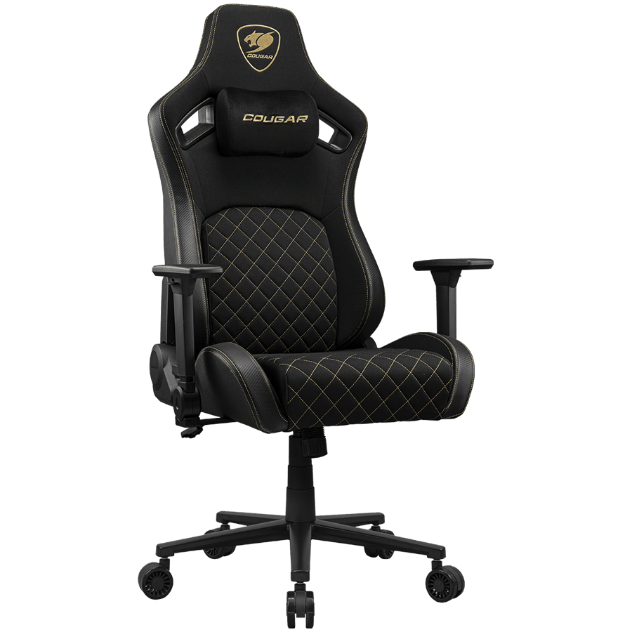 Cougar DEFENSOR Gold F Gaming chair, Black Gold 2