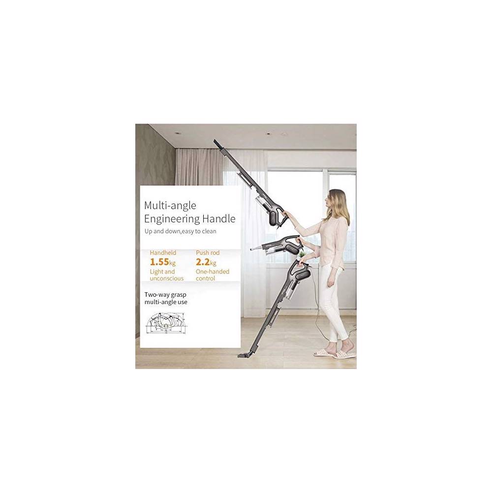 Deerma DX700S 2-in-1 600W Vacuum Cleaner 0,8L Black