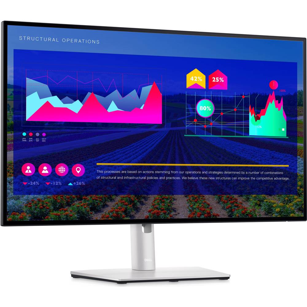 Dell UltraSharp 27 Monitor - U2722D - 68.47cm (27")/(2560 x 1440) IPS (16:9)/2xDP,HDMI,3xUSB 3.2, 2xUSB Type-C/War 3Yrs — 2