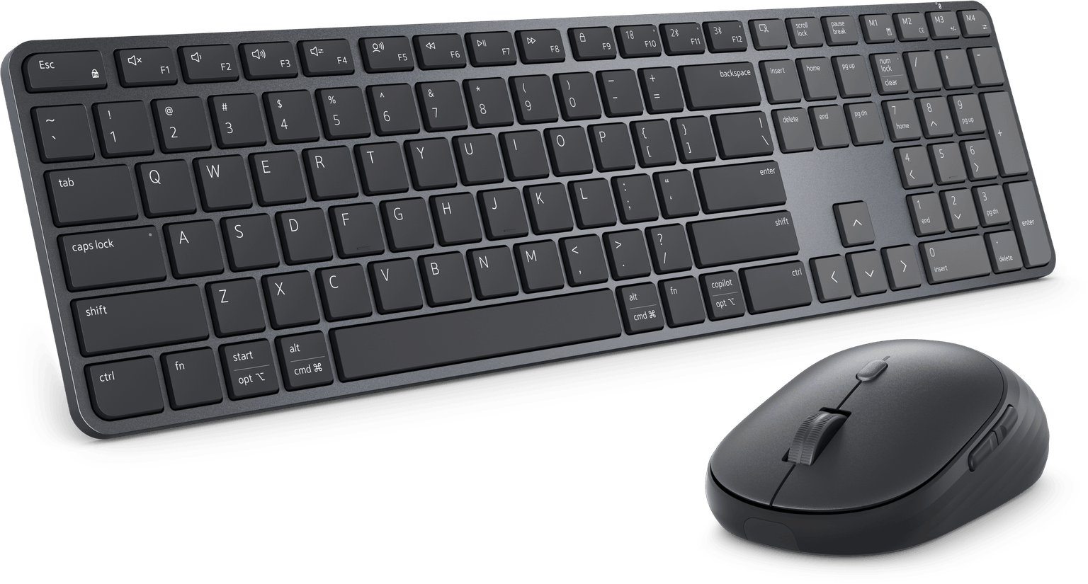 Dell KM726 Wireless Keyboard and Mouse RU/EN Black