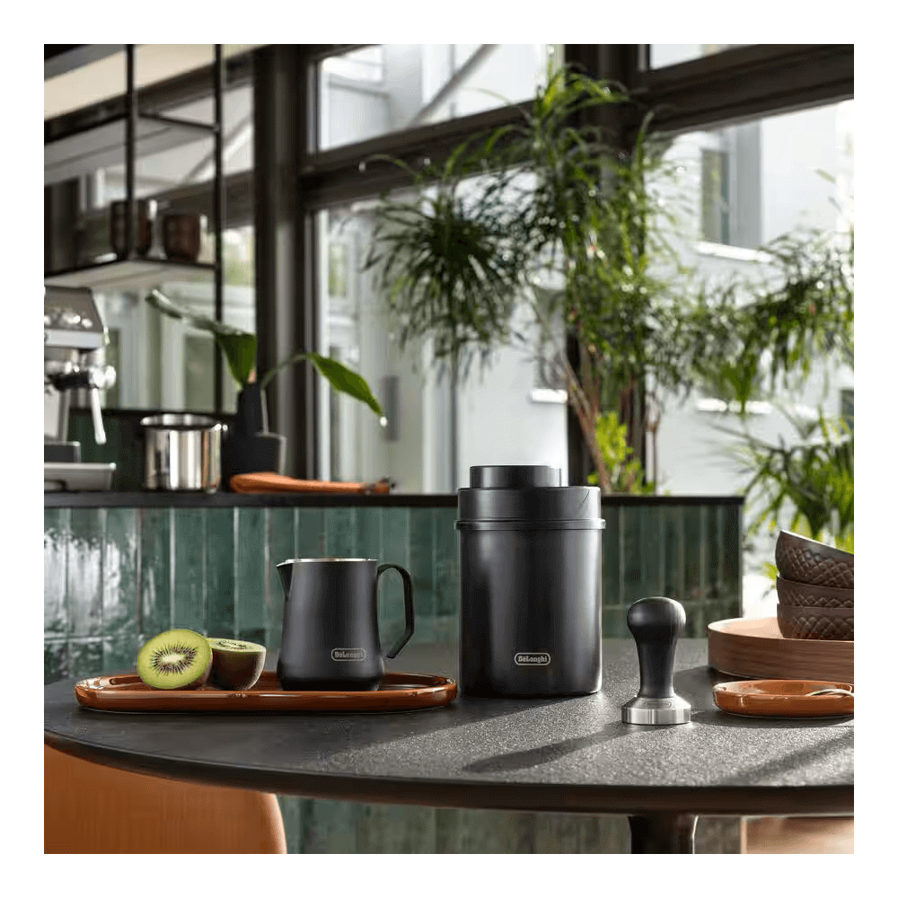 DeLonghi DLSC071, 1.5L, Vacuum Coffee Canister, Black — 2