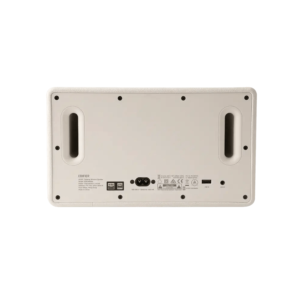 EDIFIER ES300, 60W, Bluetooth, WiFi (Apple AirPlay), USB-A, AUX, Tabletop Speaker, Ivory — 2