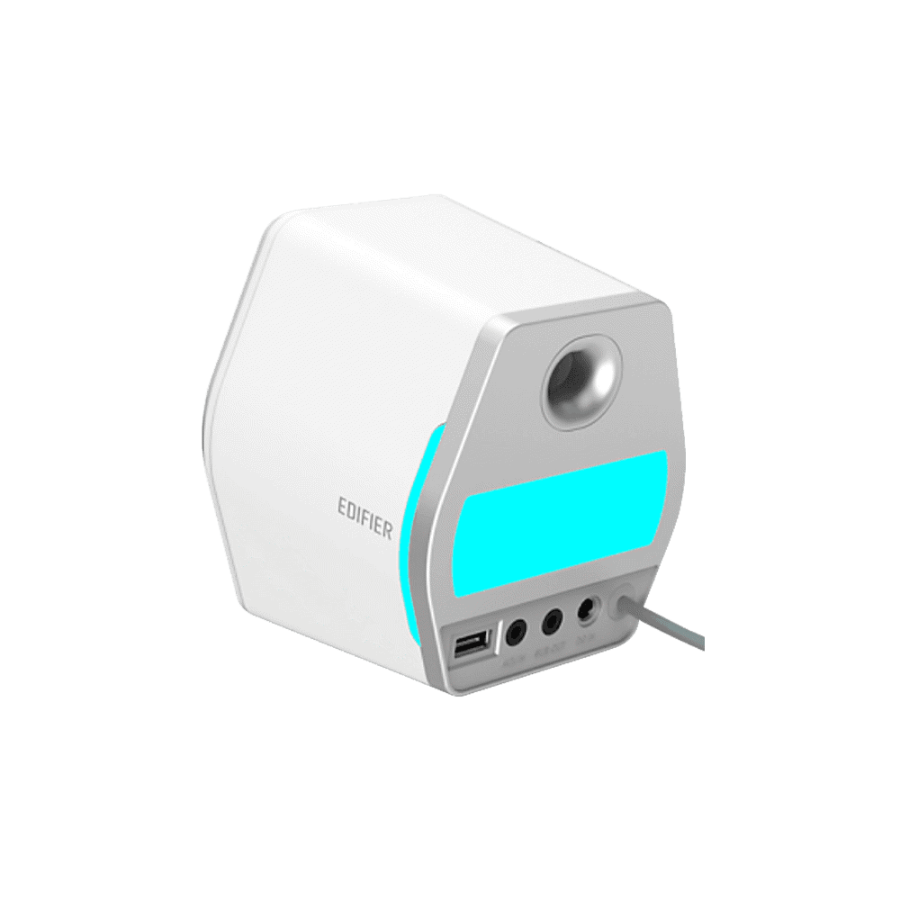 EDIFIER G2000, 16W, Bluetooth, USB, AUX, Gaming Speaker, White — 2