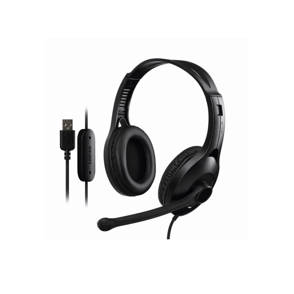 EDIFIER K800 USB Headset Over Ear Stereo Gaming (Black) — 2