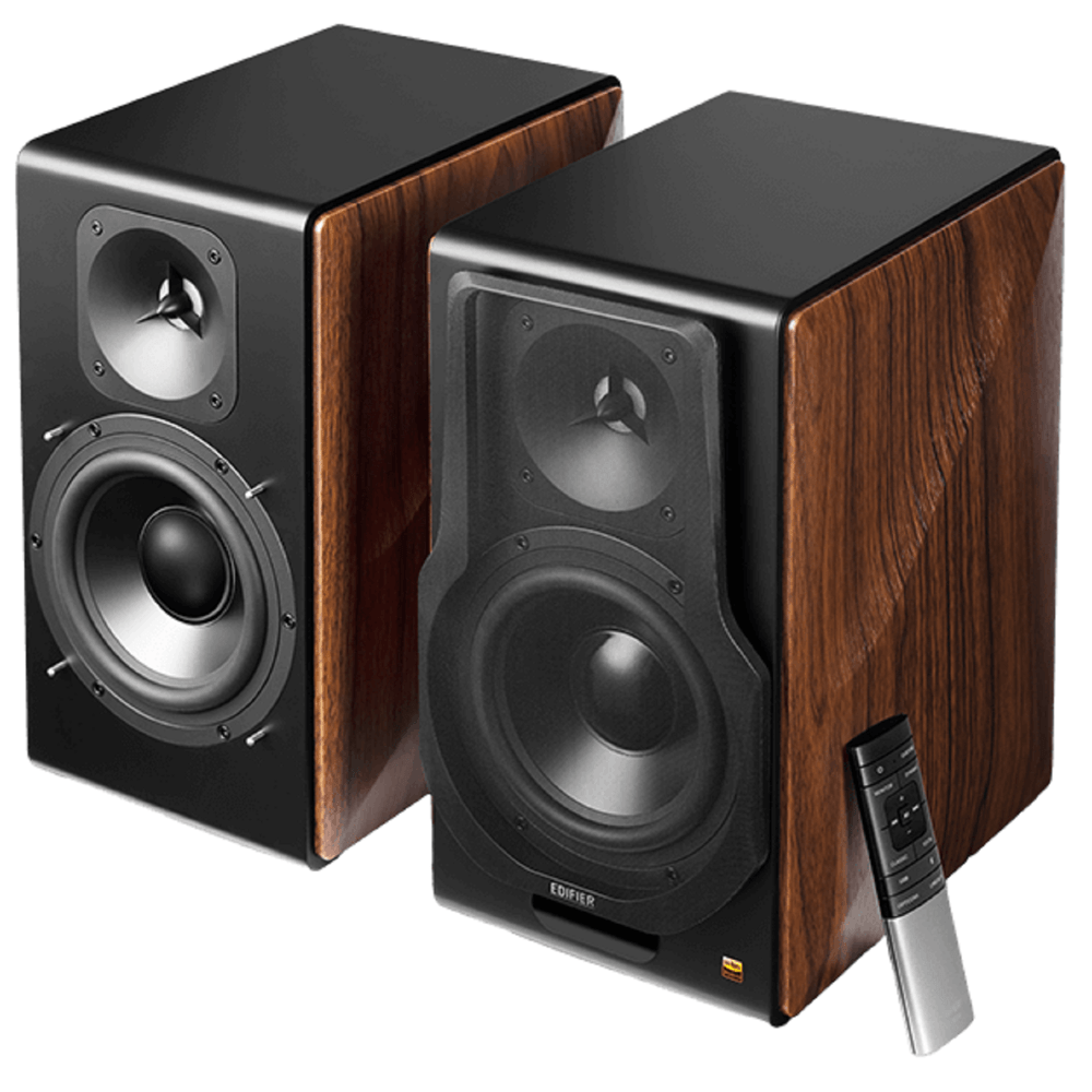 EDIFIER S3000MK Ⅱ, 256W, Bluetooth, XLR, Optical, RCA, Coaxial, USB, Speaker, Brown — 2