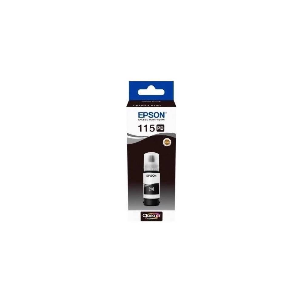 EPSON EcoTank 115 Photo Black Ink Bottle L8160/L8180 C13T07D14A