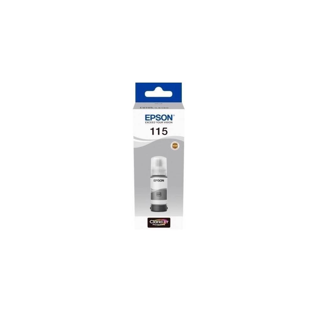 EPSON EcoTank 115 Grey Ink Bottle L8160/L8180 C13T07D54A