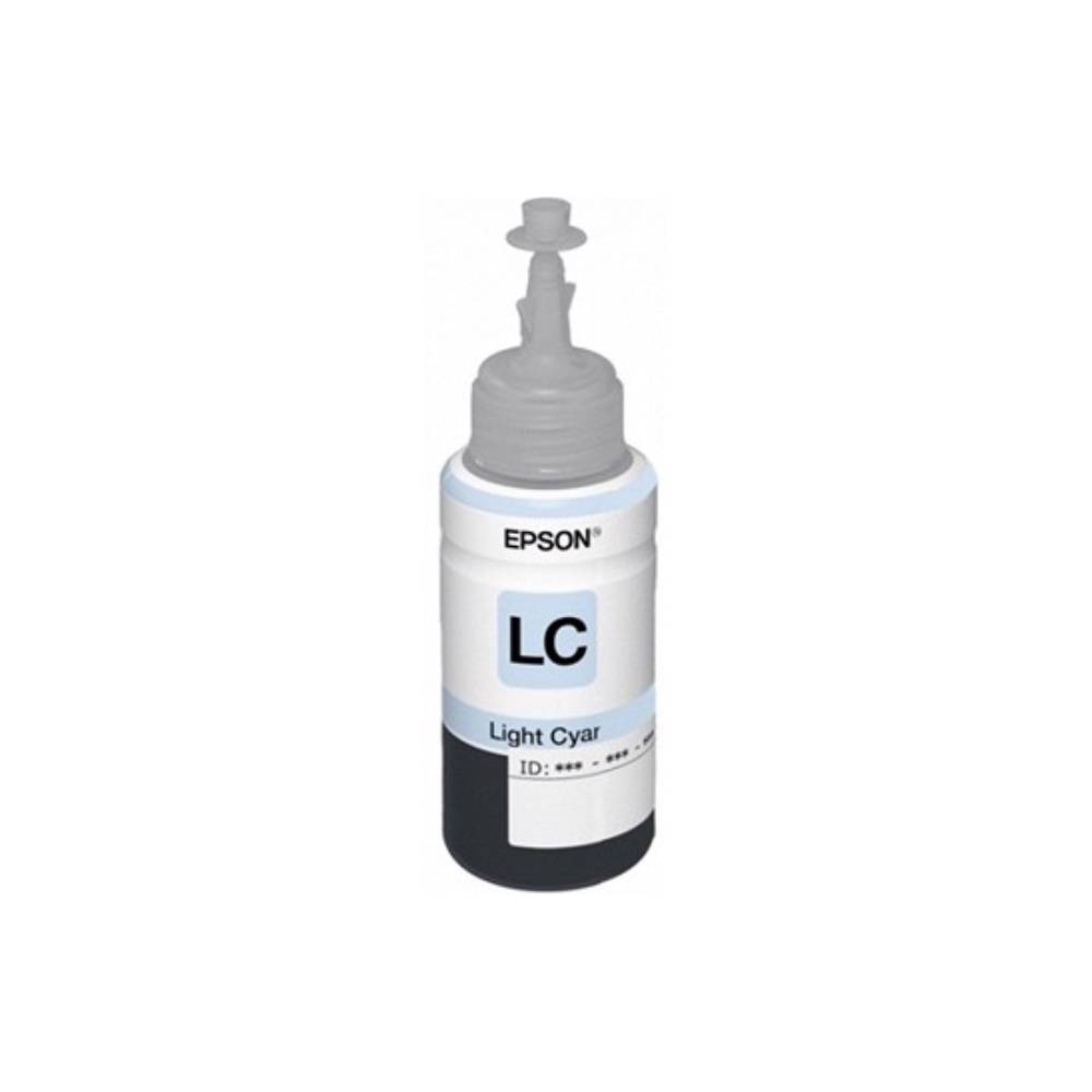 EPSON L800 Light Cyan ink bottle 70ml (10 x 15 - 1800 Photo Pages) C13T67354A — 2