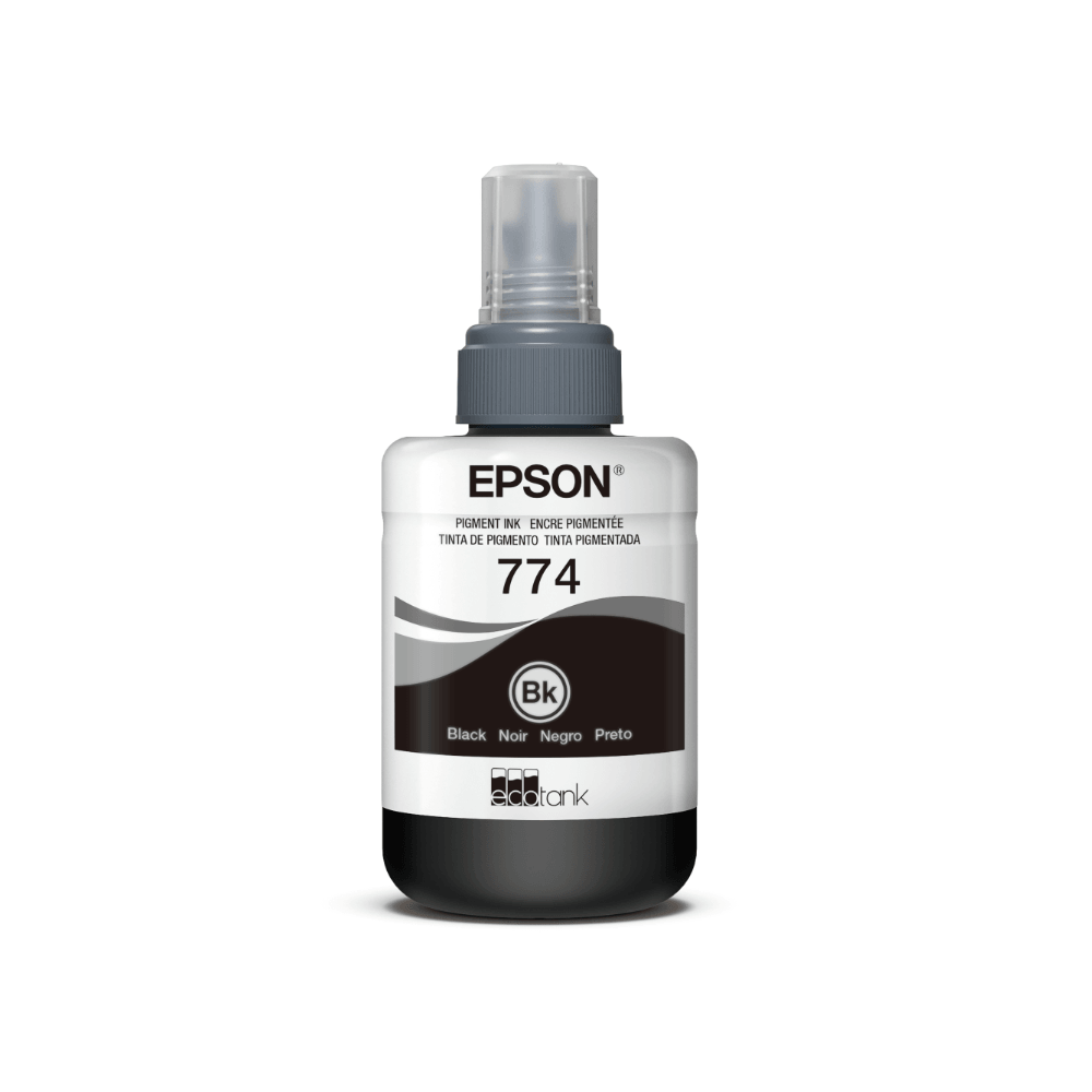 EPSON T774 Black Pigment 140ml Ink ORIGINAL I/C (b) M100/200