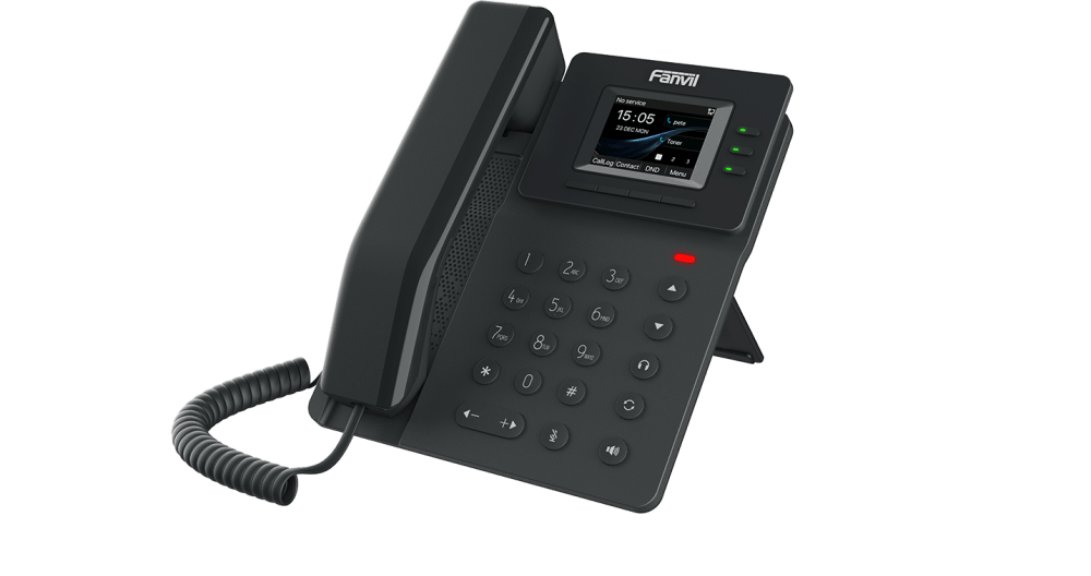 Fanvil IP Phone - 4 SIP lines, HD audio - V60P (with power supply) - 2