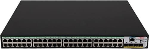 H3C S1850V2-52X-PWR L2 Ethernet Switch with 48*10/100/1000BASE-T PoE+ Ports and 4*1G/10G BASE-X SFP Plus Ports,(AC)