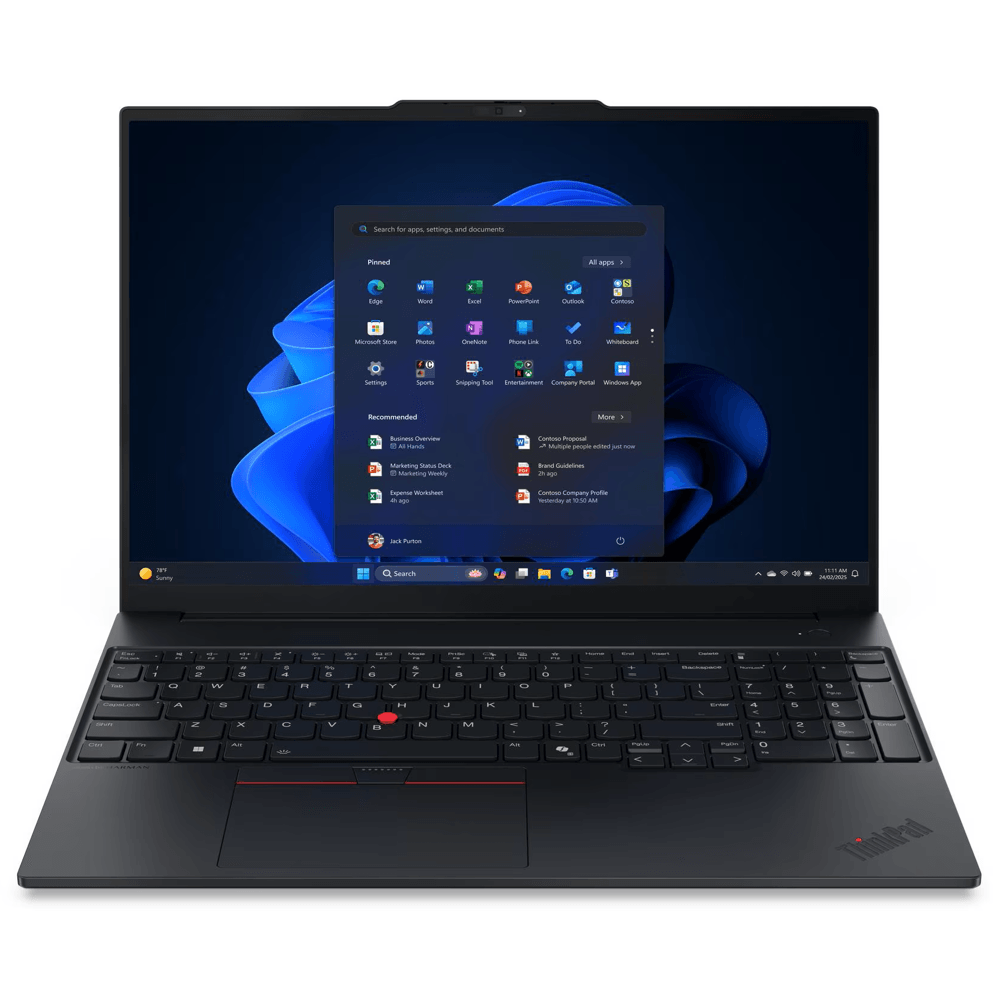 Lenovo ThinkPad E16 Gen 4 16" 21Y4004NGX - Black