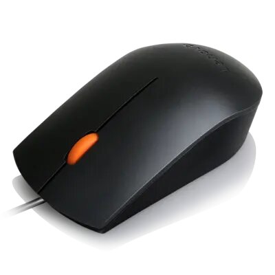Lenovo 300 Wired Black
