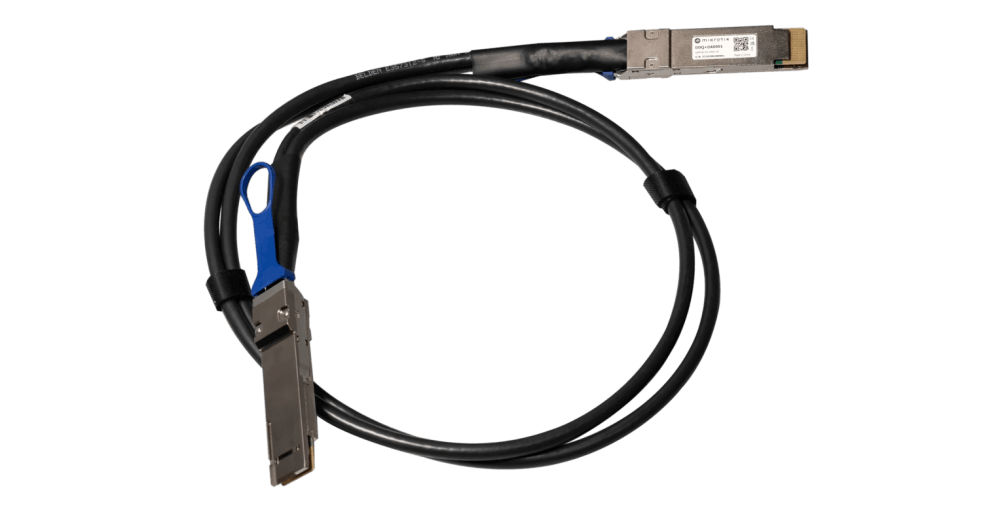 MikroTik DDQ+DA0001 400-Gigabit QSFP-DD direct attach cable 1m