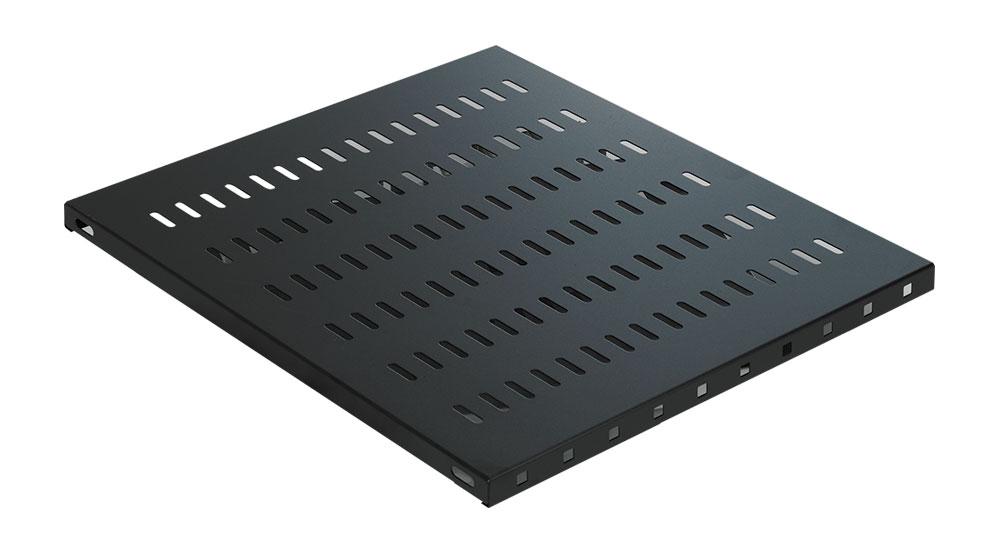 Mirsan MR.SBR60.01 FIXED SHELF for 600mm Rack, Black