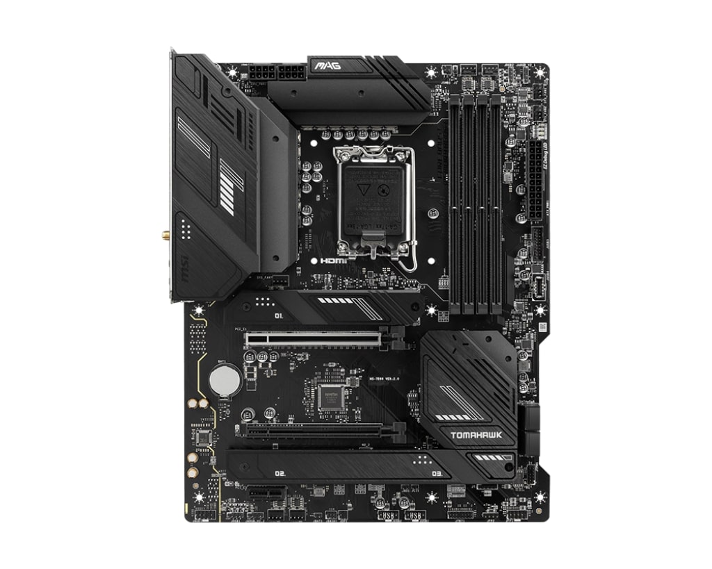 MSI Motherboard MAG B760 TOMAHAWK WIFI s1700 B760 4xDDR5 M.2 HDMI DP Wi-Fi BT ATX