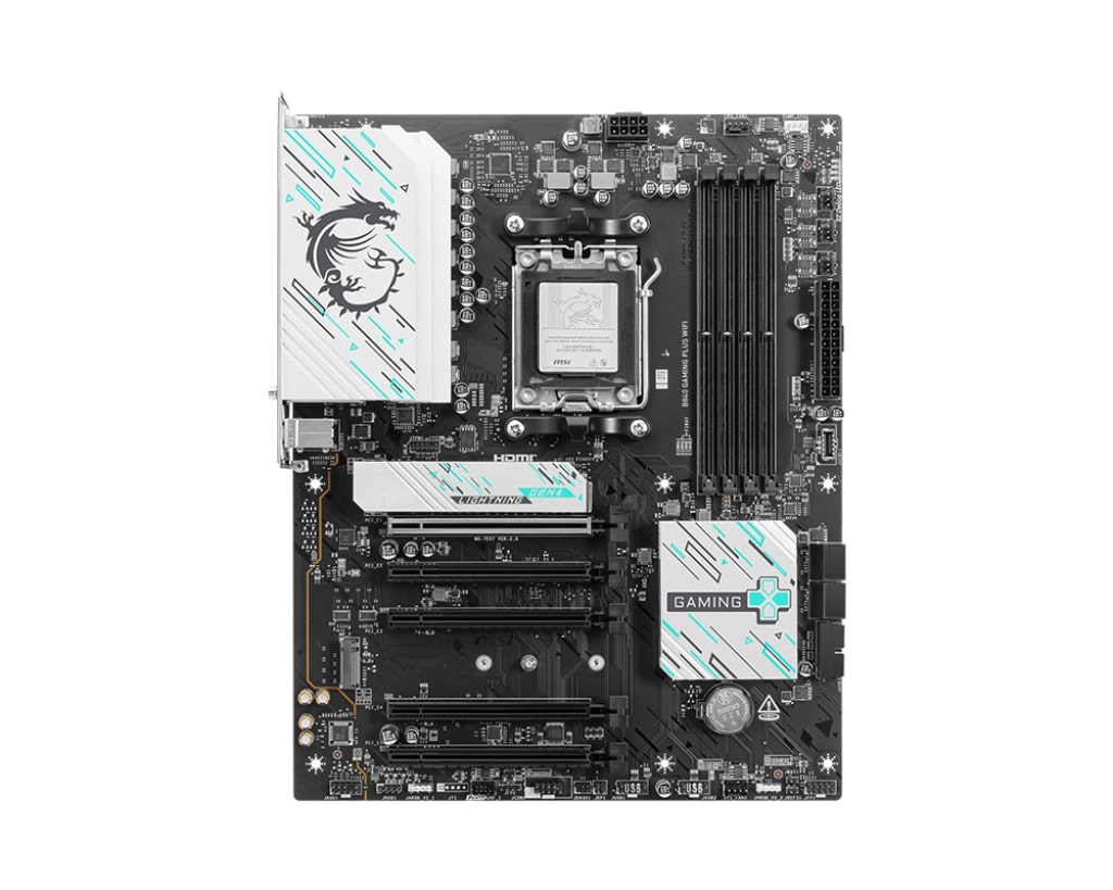 MSI Motherboard B840 GAMING PLUS WIFI sAM5 B840 4xDDR5 M.2 HDMI Wi-Fi BT ATX