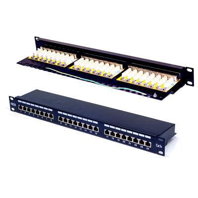 NEX PP-CAT5e-FTP-24 CAT5e FTP PATCH PANEL 1U
