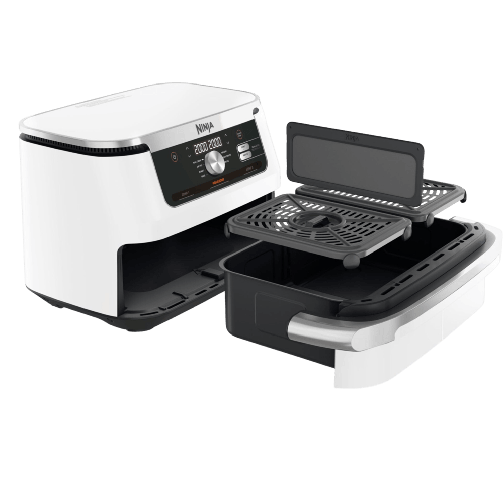 Ninja AF500EUWH, 2470W, 10.4L, Air Fryer, White — 2