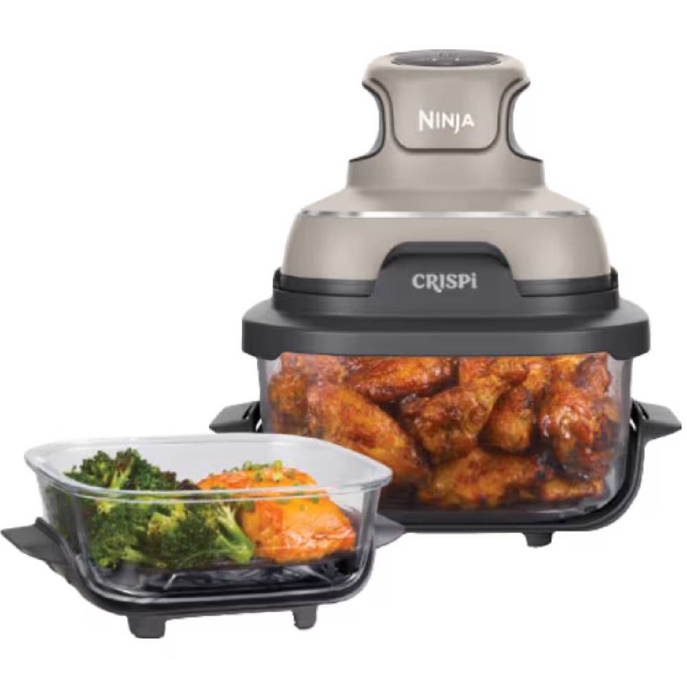 Ninja FN101EUST CRISPi, 1700W, 3.8L, Air Fryer, Silver — 2