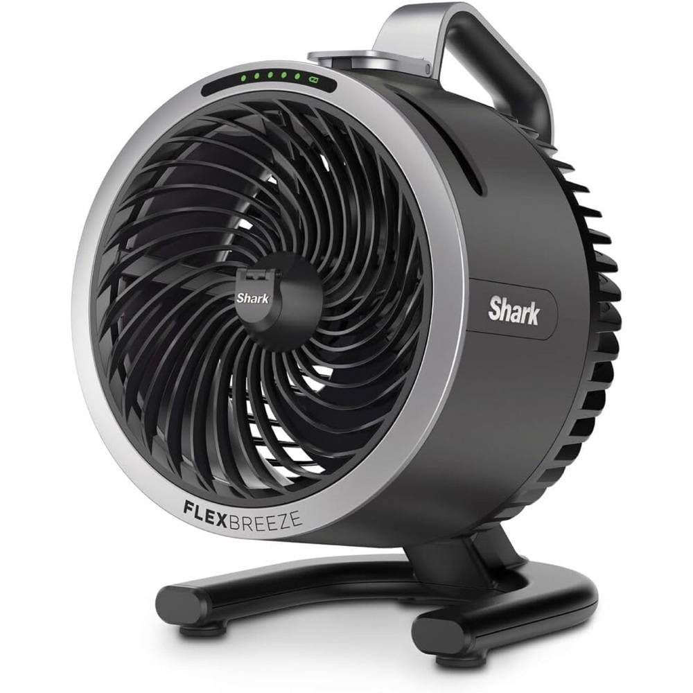 Shark FA050EU FlexBreeze HydroGo, 36W, Portable Wireless Fan, Black