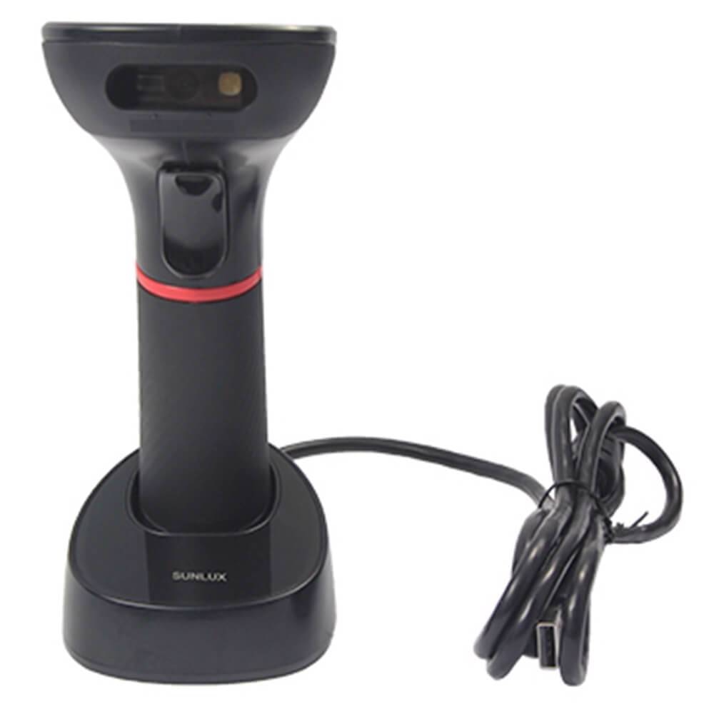 Sunlux XL-9610, 2D, Bluetooth, USB, USB-VCP, Barcode Scanner, Black — 2