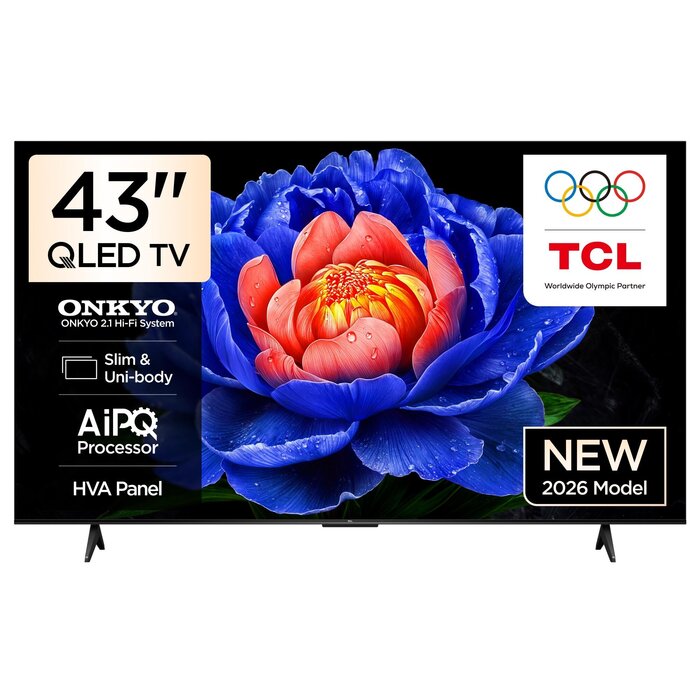 TCL 43P7L 43" QLED 4K Google TV