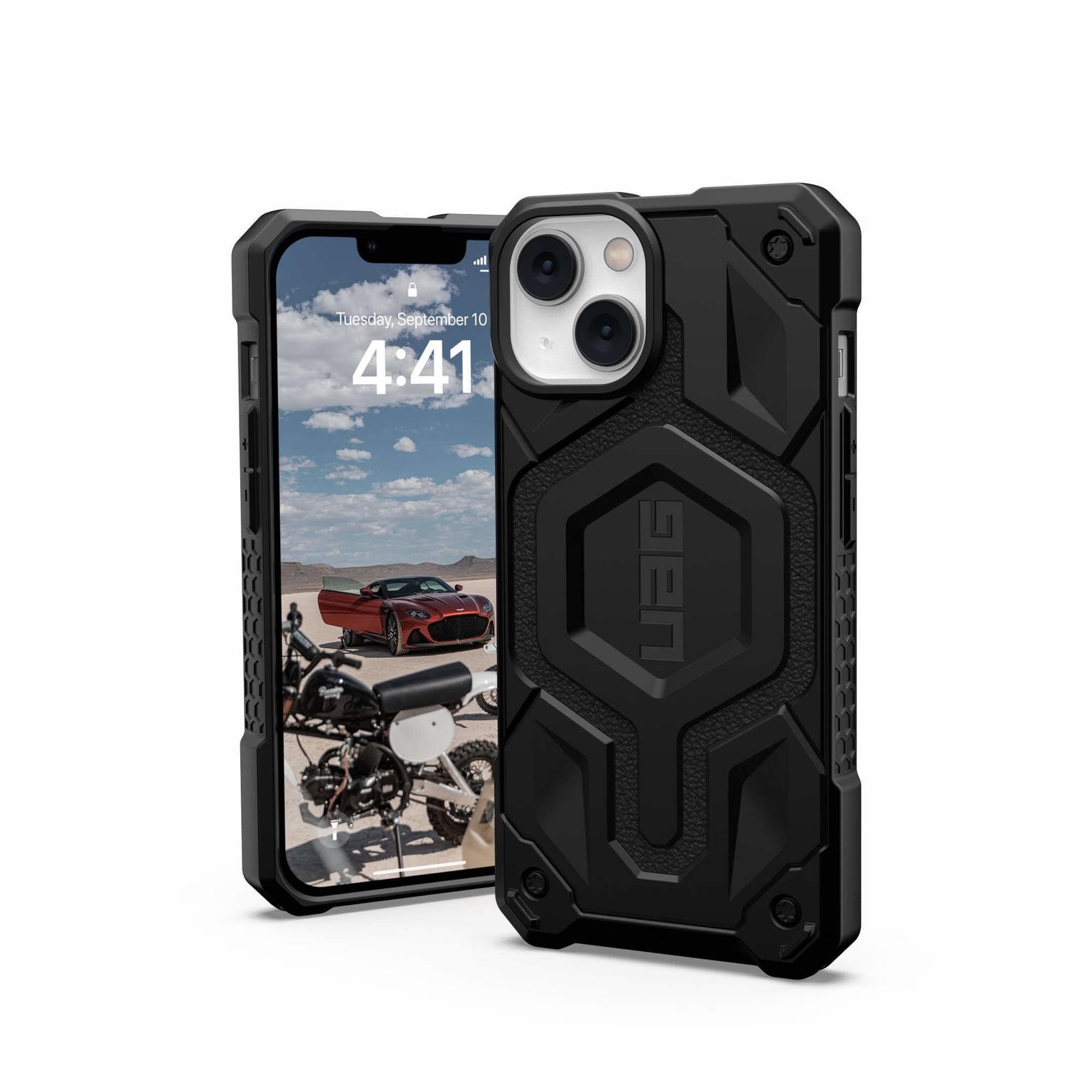 UAG Monarch Pro Magsafe case for iPhone 14, Black - 2