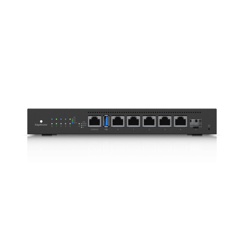 Ubiquiti ER-6P-EU Router - EdgeRouter 6 PoE, Ubiquiti