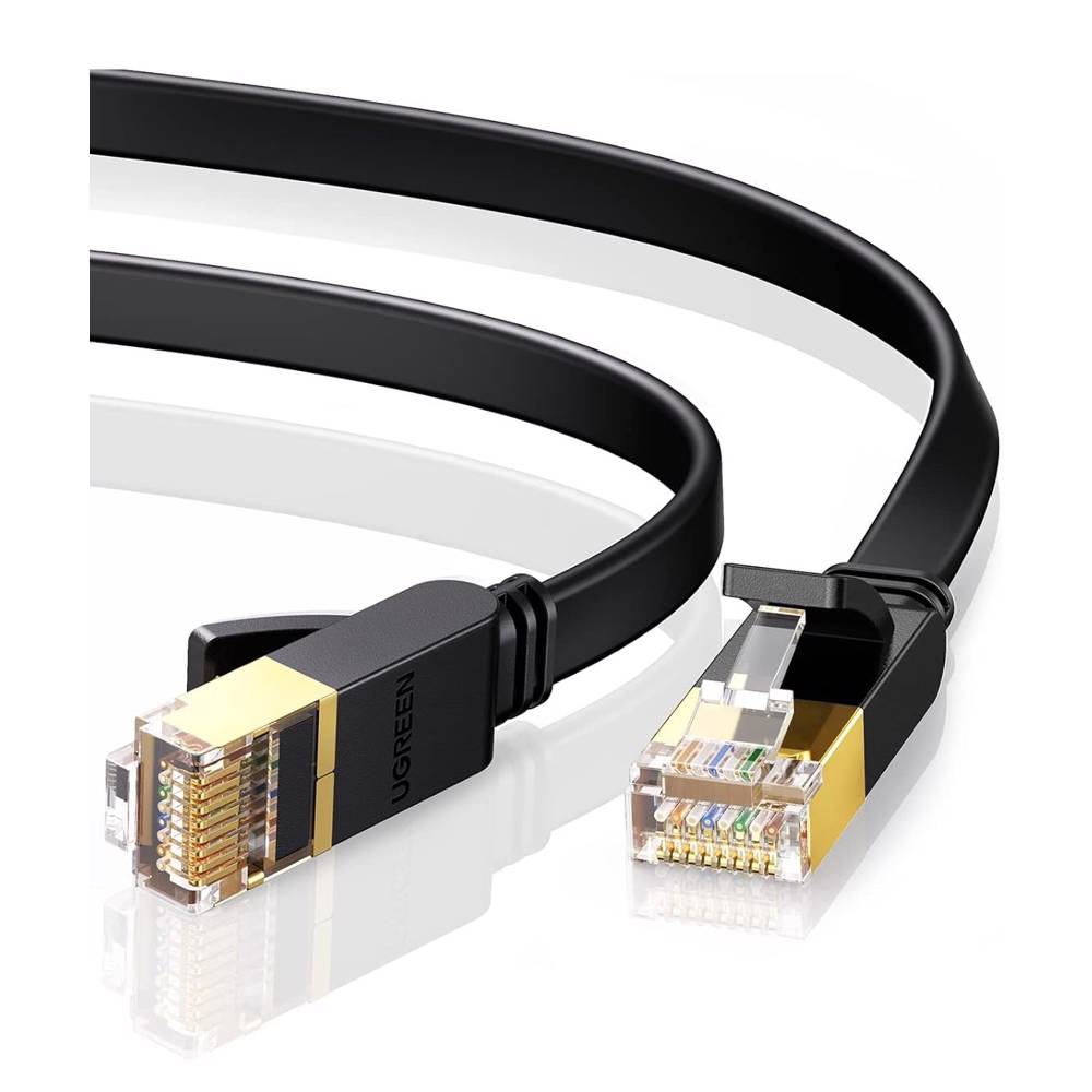 UGREEN NW106, CAT7 Patch Cord LAN Cable, 1m, Black