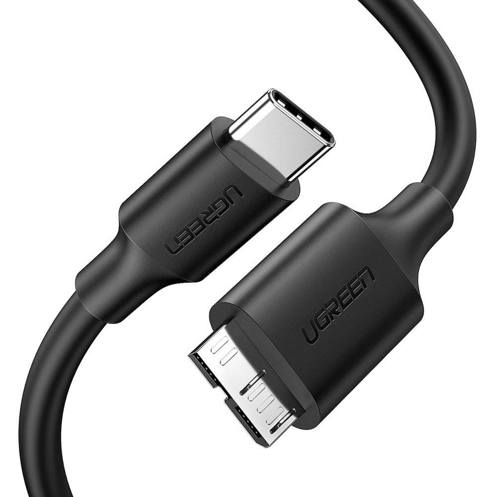 UGREEN US312 Type-C to Micro-B Cable, 1m, Black