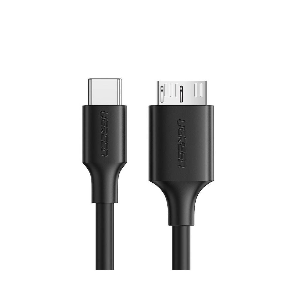 UGREEN US312 Type-C to Micro-B Cable, 1m, Black — 2
