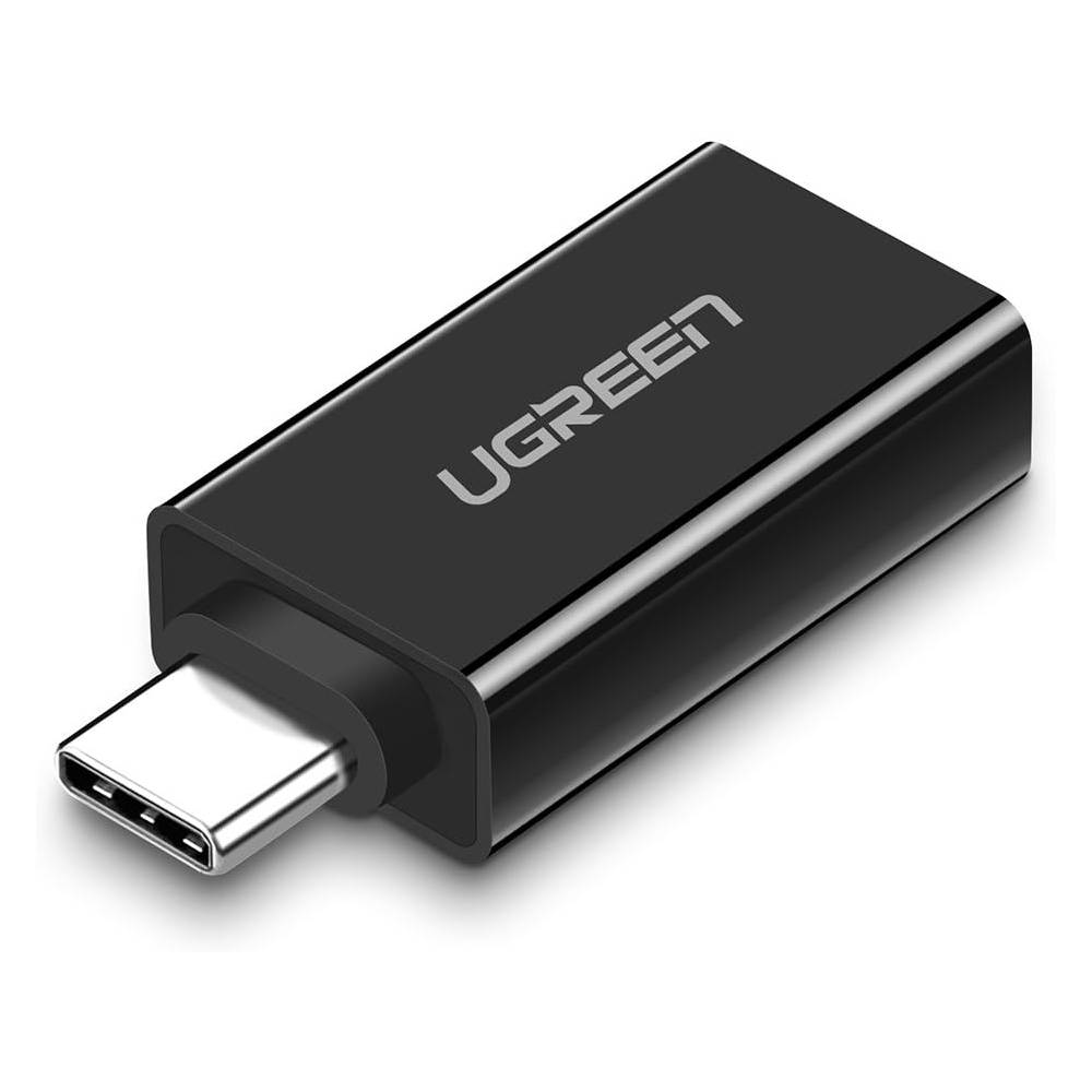 UGREEN US173, Type-C 3.1 Male To USB 3.0 female Adapter, Black