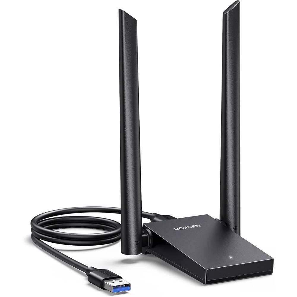 UGREEN CM495, AX1800 WiFi 6 Adapter, Black
