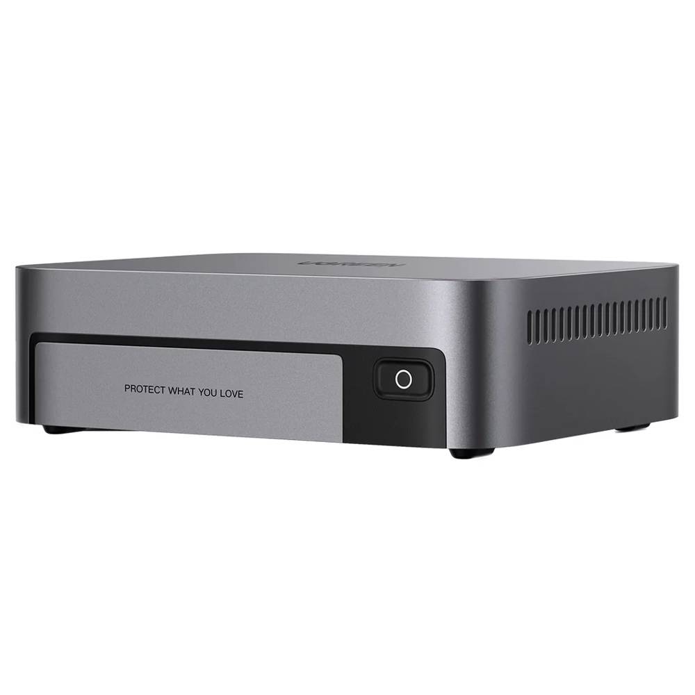 UGREEN NASync DXP480T Plus, Intel i5-1235U, 8GB, 128GB, Diskless, RJ45, USB, HDMI, Space Gray