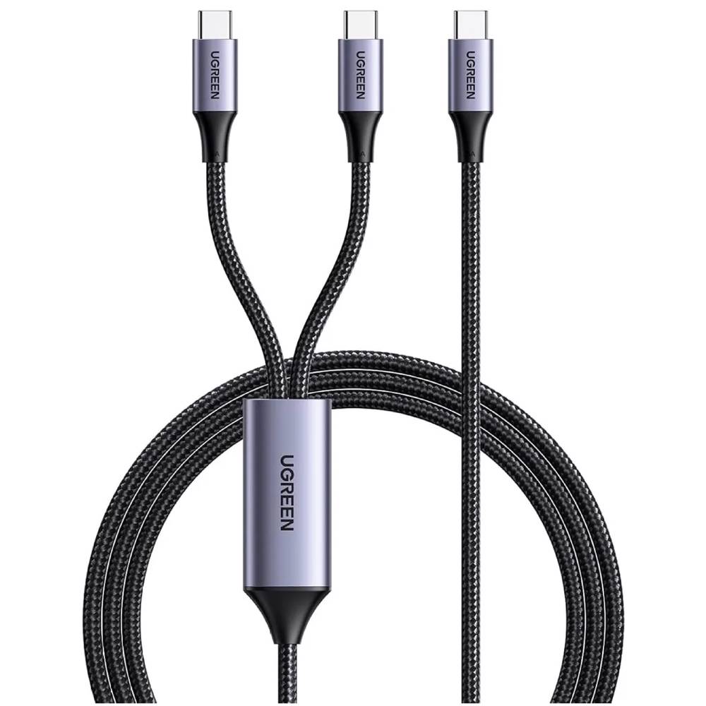 UGREEN US561, 100W, Type-C to Type-C, 1.5m, Grey