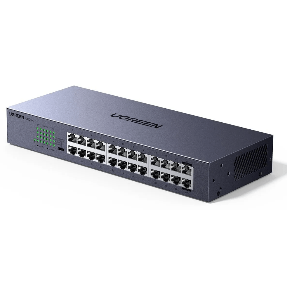 UGREEN CM740, 24-Port Gigabit, Switch, Grey