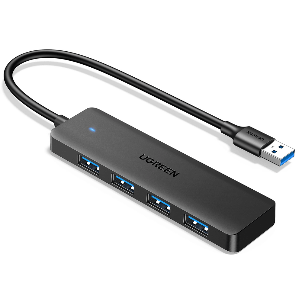 UGREEN CM219, USB, HUB, Black