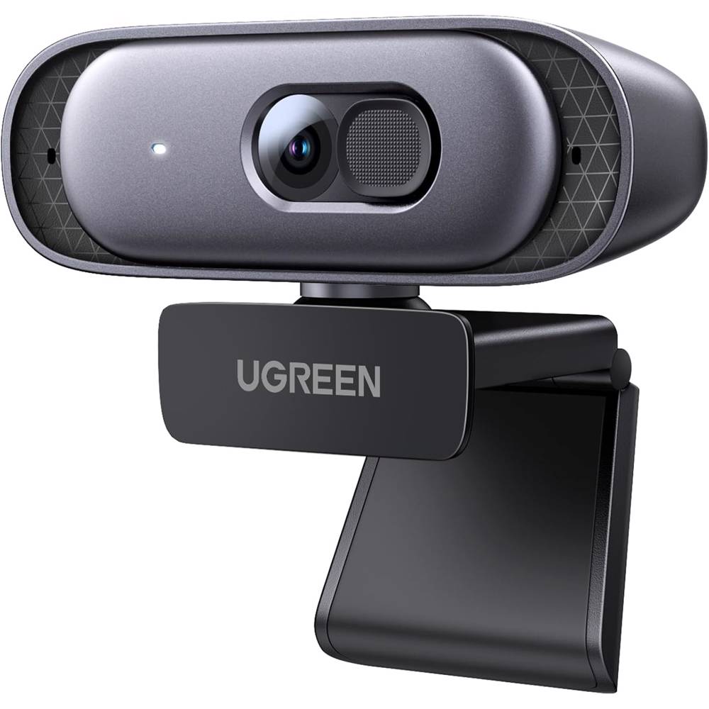 UGREEN CM778, 2K, Built-in Microphone, Webcam, Black