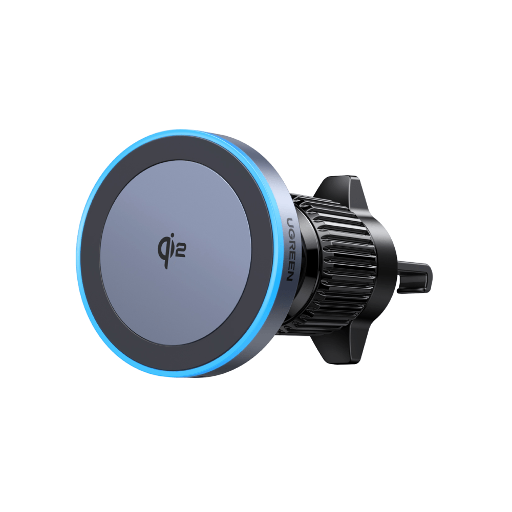 UGREEN 35970 Qi2, 15W, Wireless Car Mount Charger, Black/Grey